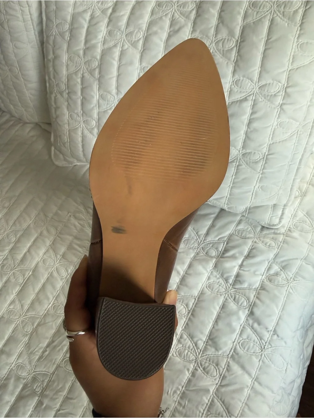 Steve Madden Brown Over-the-Knee Pointed Toe Boots